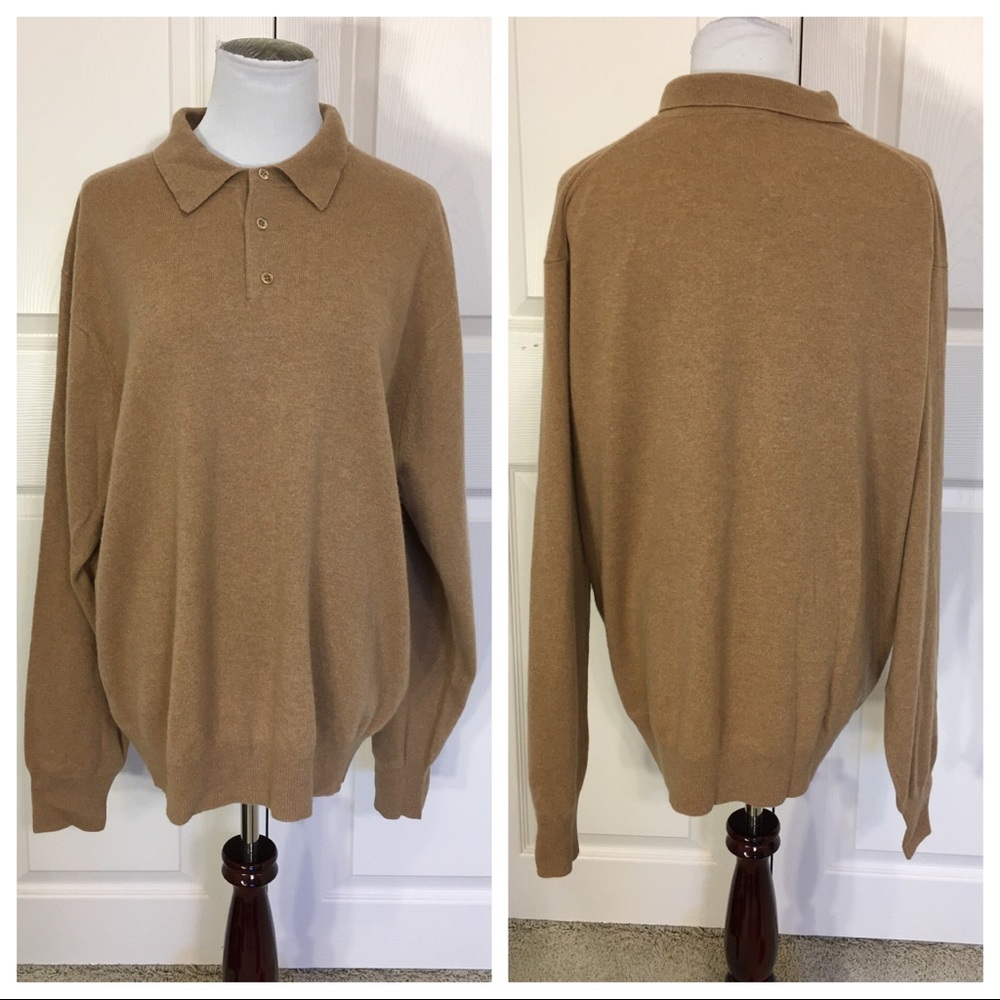 NWT! Cashmere Harold Powell cashmere sweater